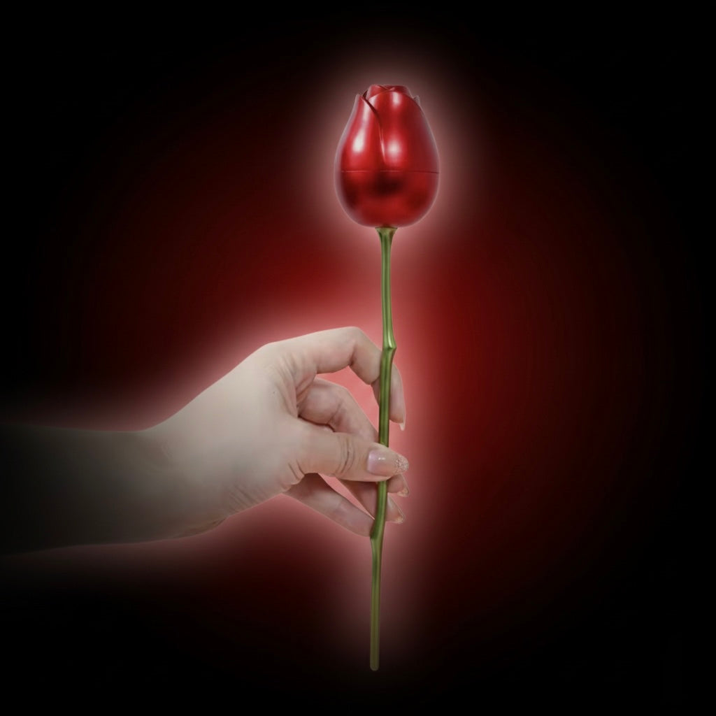 Rozkládací růže s rubínovým srdcem